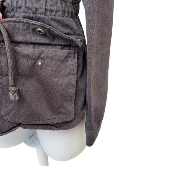 Lucky Brand Cargo Utility Spring Jacket  Gray Size XS - Picture 2 of 8